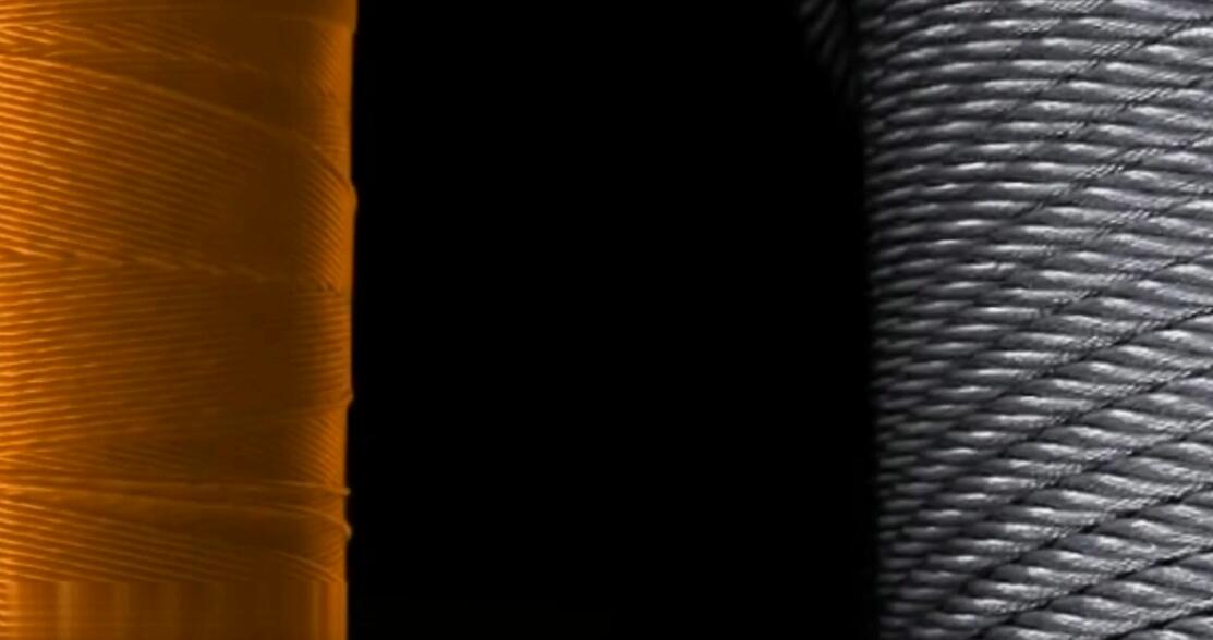 超高分子量聚乙烯繩和鋼絲繩相比