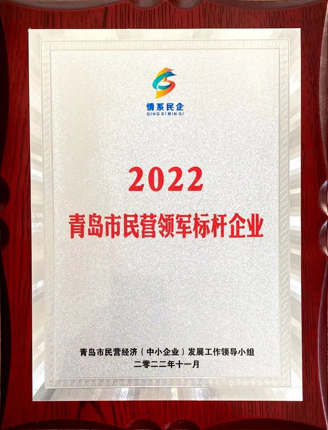 2022年度青島市民營(yíng)領(lǐng)軍標(biāo)桿企業(yè) 2022年度青島市民營(yíng)領(lǐng)軍標(biāo)桿企業(yè)