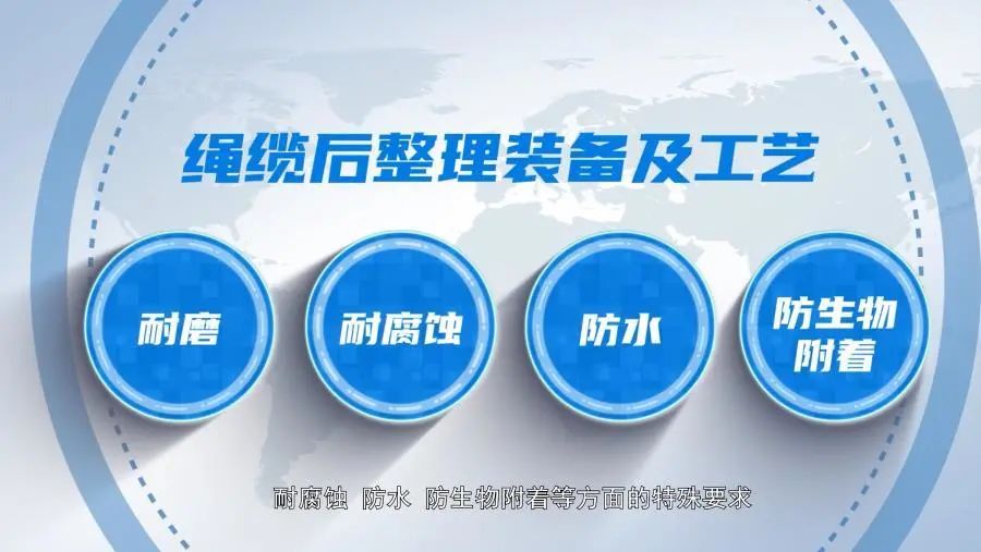 纜繩后整理裝備及工藝 纜繩后整理裝備及工藝