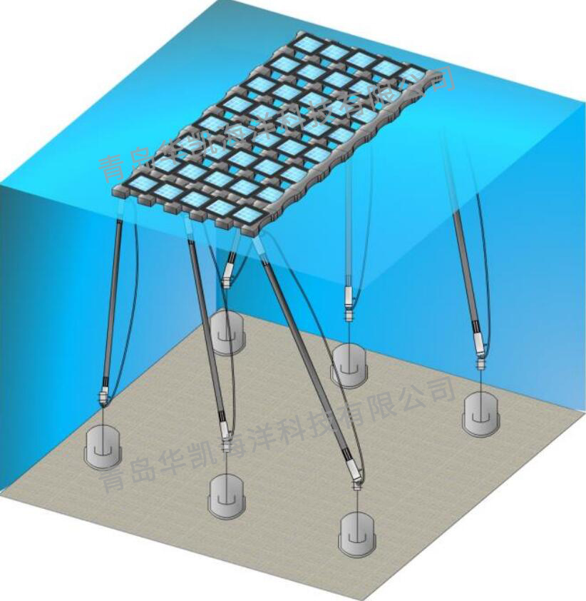 彈性錨索-水上光伏平臺系泊系統(tǒng) 彈性錨索-水上光伏平臺系泊系統(tǒng)