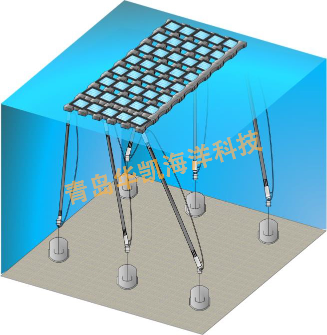 水上光伏平臺系泊系統 水上光伏平臺系泊系統